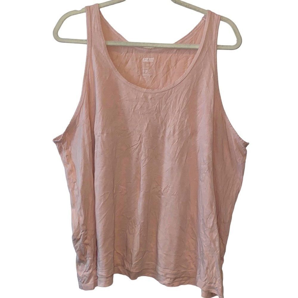 Girlfriend Collective XXXL Blush Tank Top Athletic Casual Lounge Barbie‌‌‌‌‌‌‌‌‌
